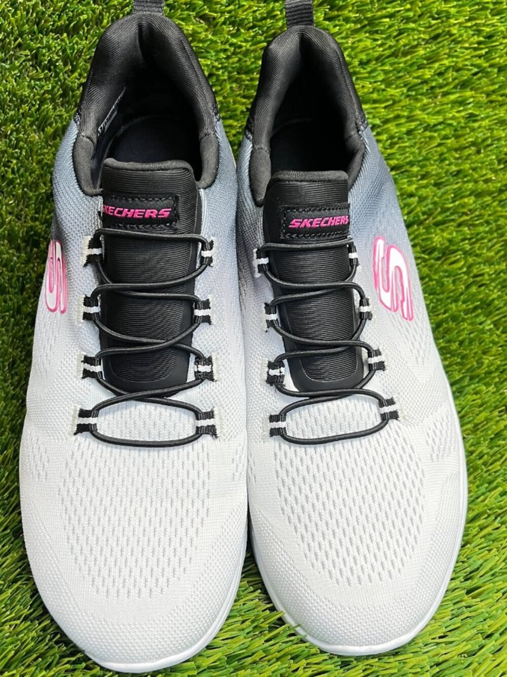 Skechers Summits Bright Charmer Womens Size 8.5 White Athletic Shoes Sneakers - Picture 5 of 10